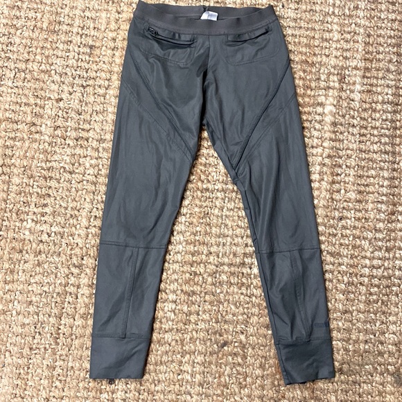 Adidas by STELLA McCartney Leather looking Raven Leggings - Picture 1 of 8